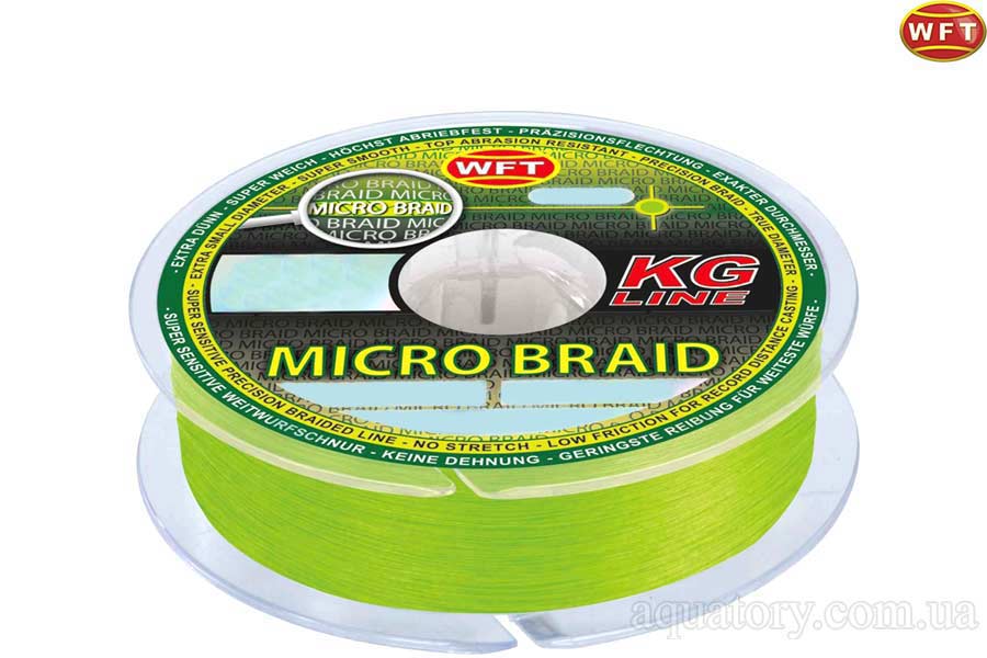 WFT Micro Braid KG Chartreuse 150m